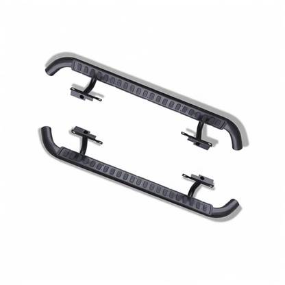 💕 Pedane Adatte per Land Rover Defender 110 83-16 Nere Alluminio 💕