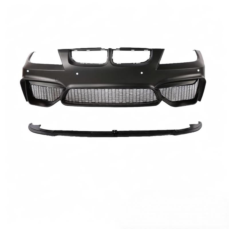 💕 Paraurti Anteriore Adatto per BMW E90 E91 LCI 08-12 Look M4 PDC Lip 💕