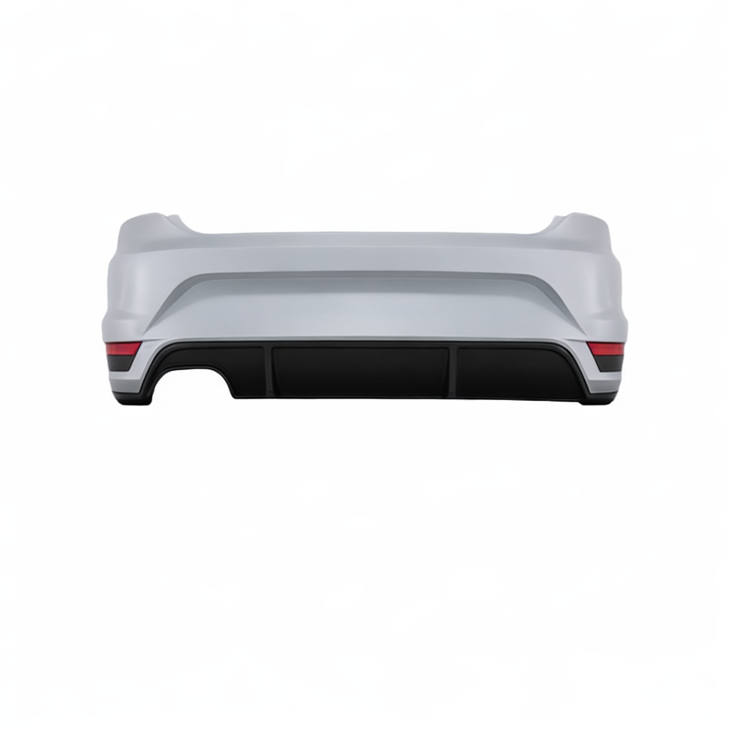 💕 Paraurti Posteriore Adatto per Seat Leon FR 13-20 Doppio Scarico 💕