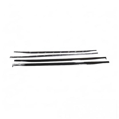 💕ESTENSIONI MINIGONNE LATERALI VOLKSWAGEN VW GOLF 8 LOOK R LINE NERO LUCIDO💕