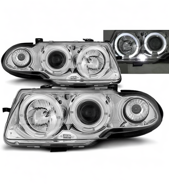 BODYKIT E36 + COUPE REAR LIGHTS WITH WHITE INDICATOR