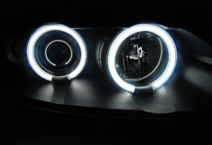 BODYKIT E36 + COUPE REAR LIGHTS WITH WHITE INDICATOR
