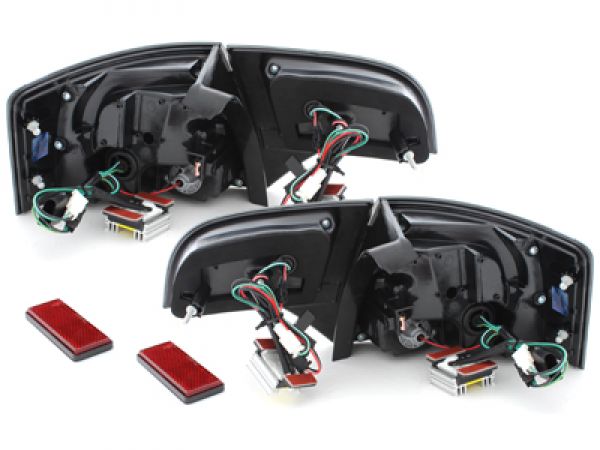 💕ART.10074 FARI POSTERIORI AUDI A4 B7 AVANT 2004-2008 LED ROSSO SCURO💕