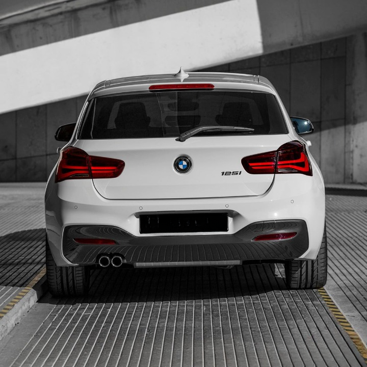 💫ART.7538 Paraurti Posteriore Stile M-Sport per BMW F20 / F21 LCI 15-18💫