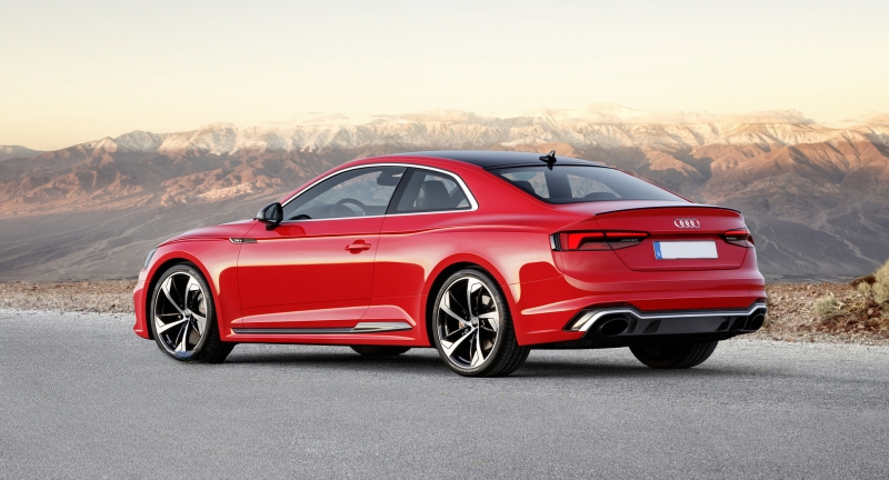 🔥REAR BUMPER FOR AUDI A5 F5 (2017+) – RS5 DESIGN FOR QUATTRO MODELS🔥
