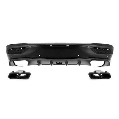👉Diffusore Posteriore con terminali di scarico - GLE Coupé C167 Sport Line👈