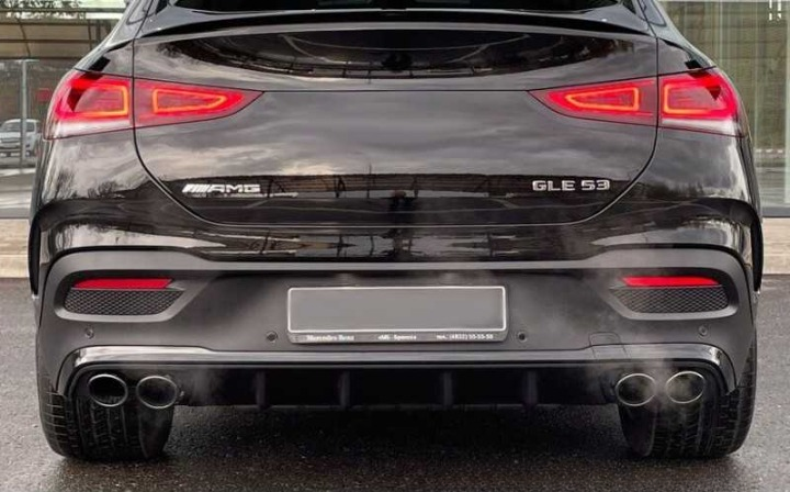 💫ART.7274 Diffusore per Mercedes GLE coupé C167 Nero Lucido💫