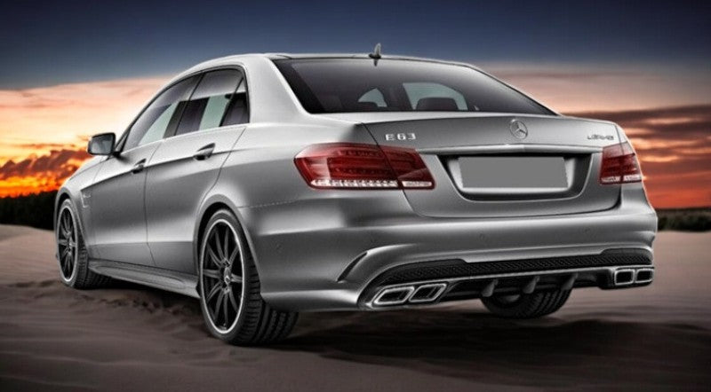 Diffusore adatto per Mercedes E-Class (W212) Sedan Estate Facelift (2013-2016)