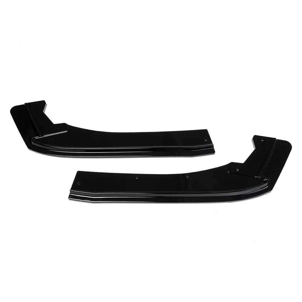 💕 Flaps Splitter Posteriori Adatti per BMW F30 F31 M-Pack Nero Lucido WR 💕