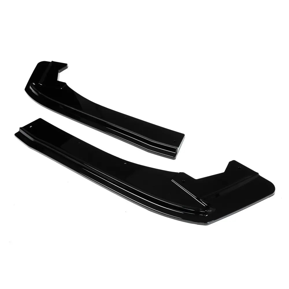 💕 Flaps Splitter Posteriori Adatti per BMW F30 F31 M-Pack Nero Lucido WR 💕