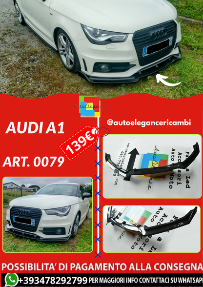 ART. 0079 SPLITTER   AUDI A1