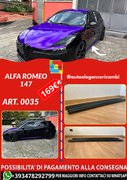 ART. 0035 MINIGONNE ALFA  ROMEO  147  (183/184CM)