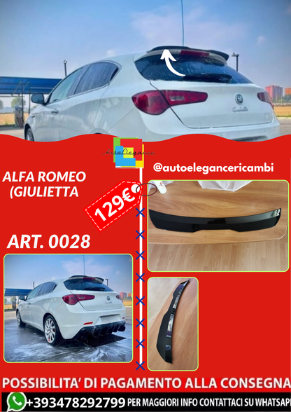ART. 0028 SPOILER  ALFA ROMEO GIULIETTA