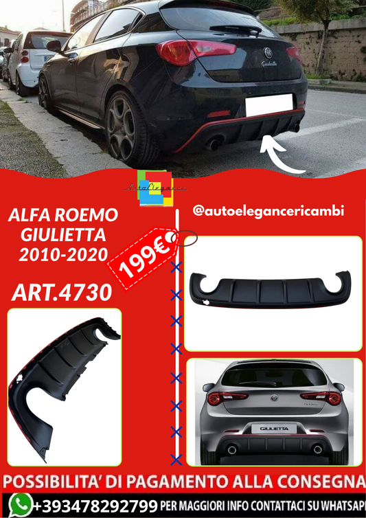 ART.4730  DIFFUSORI  ALFA ROEMO GIULIETTA  2010-2020