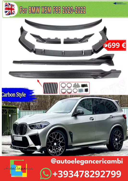 ART.4758 BODYKIT BMW X5 G05 X5M F95 2019-2022 CARBON STYLE