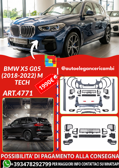 ART.4771 BODYKIT BMW X5 G05 (2018-2022) M Tech