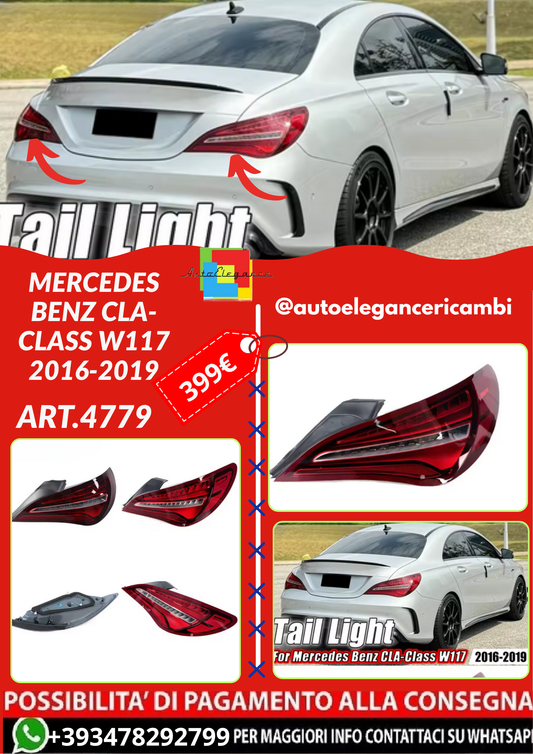 ART.4779 FARI POSTERIORI Mercedes Benz CLA-Class W117 2016-2019