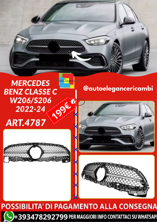 ART.4787 GRIGLIA Mercedes Benz Classe C W206/S206 2022-24
