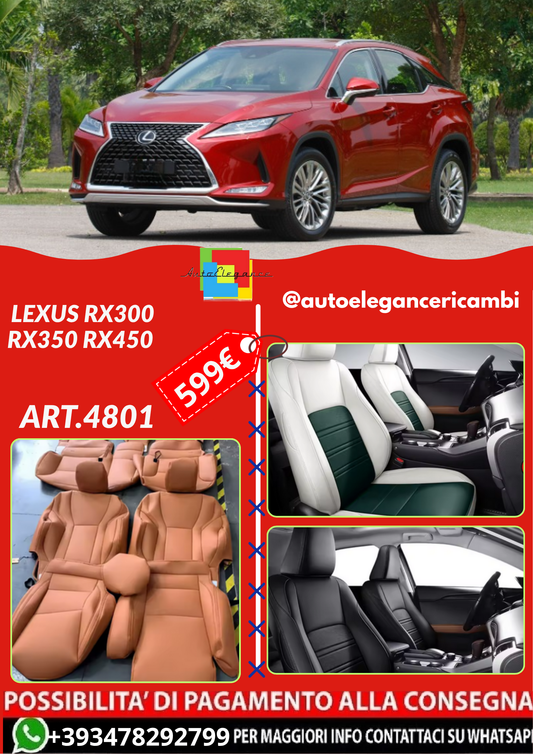 ART.4801 Full Set di pelle di alta qualità specifici per Lexus RX300/350/450