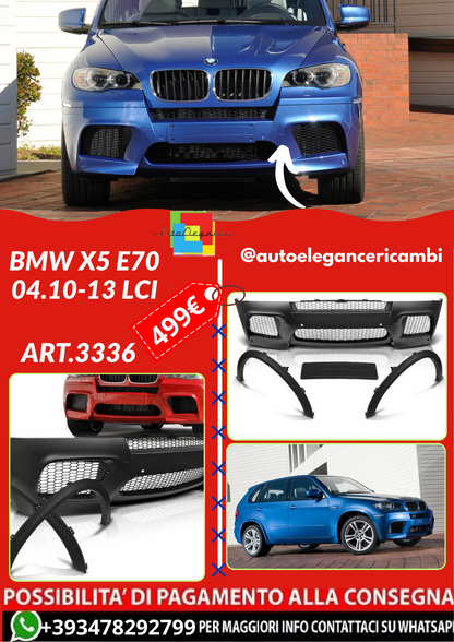 ART.3336 BODYKIT fits BMW X5 E70 04.10-13 LCI