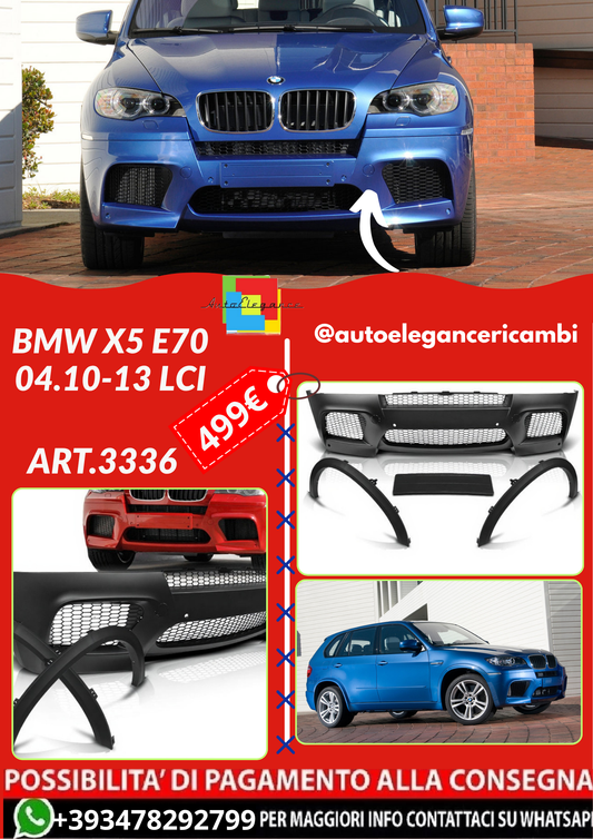 ART.3336 BODYKIT fits BMW X5 E70 04.10-13 LCI