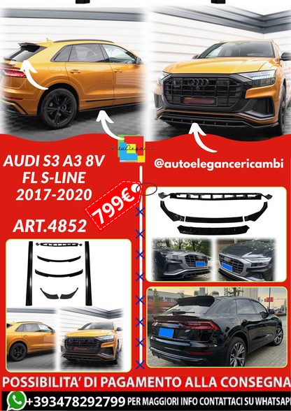 ART.4852   BODYKIT  Audi Q8 Sline S-line 2018 2019 - 2022