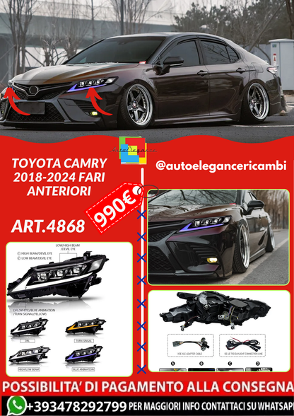 ART.4868 FARI ANTERIORI Toyota Camry 2018-2024