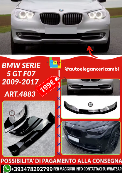 ART.4883 SPLITTER BMW Serie 5 GT F07 2009-2017