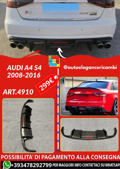 ART.4910  DIFFUSORI  Audi A4 S4 2008-2016