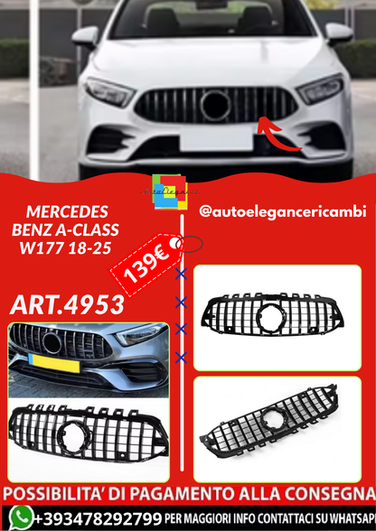 ART.4953 GRIGLIA Mercedes Benz A-Class W177 18-25