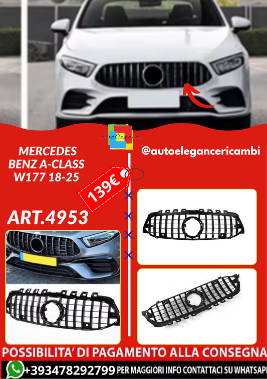 ART.4953 GRIGLIA Mercedes Benz A-Class W177 18-25