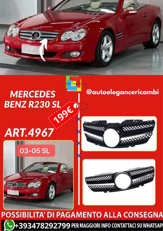 ART.4967 GRIGLIA Mercedes Benz R230 SL