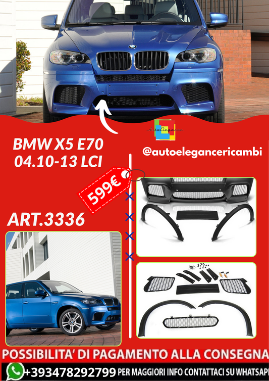 ART.3336 BODYKIT fits BMW X5 E70 04.10-13 LCI