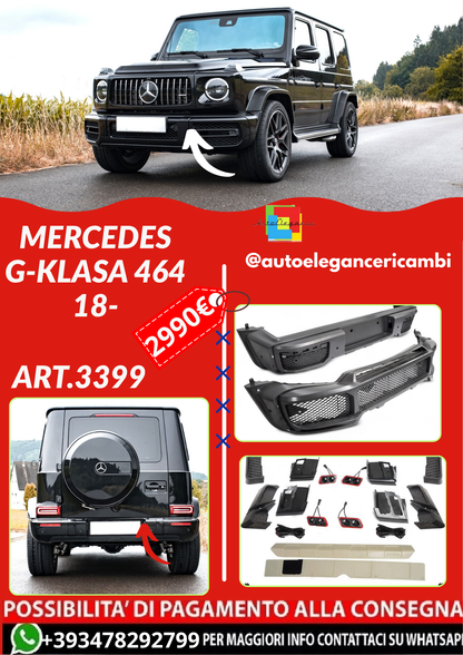 ART.3399 BODY KIT SPORT BRBS LOOK fits MERCEDES G-KLASA 464 18+