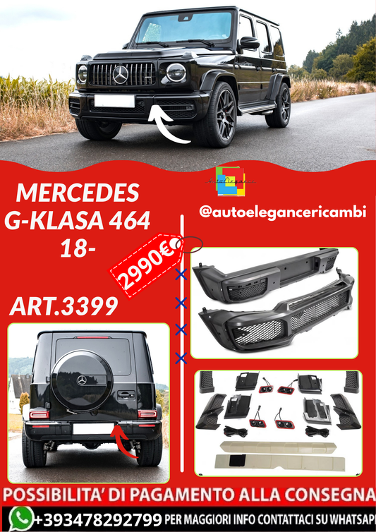 ART.3399 BODY KIT SPORT BRBS LOOK fits MERCEDES G-KLASA 464 18+