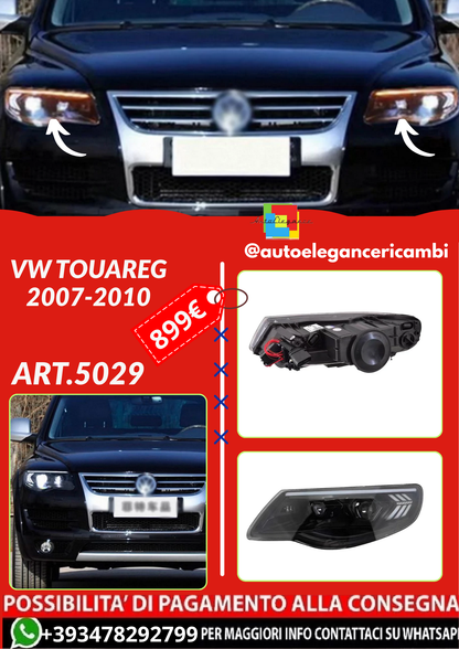 ART.5029   FARI ANTERIORI  VW Touareg 2007-2010