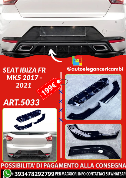 ART.5033  DIFFUSORI SEAT IBIZA FR  Mk5 2017 - 2021