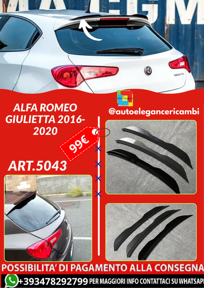 ART.5043 SPOILER Alfa Romeo Giulietta 2016-2020