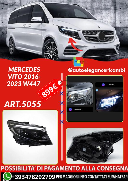 ART.5055    FARI  ANTERIORI MERCEDES VITO 2016-2023 W447