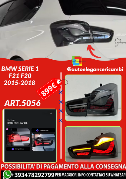 ART.5056 FARI  POSTERIORI  BMW SERIE 1  F21 F20 2015-2018