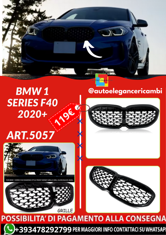 ART.5057 GRIGLIA BMW 1 SERIES F40 2020+