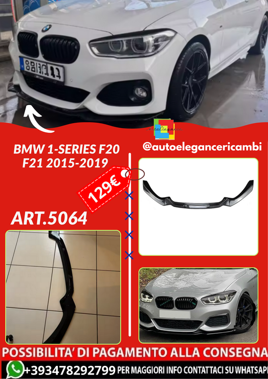 ART.5064 SPLITTER  BMW 1-Series F20 F21 2015-2019