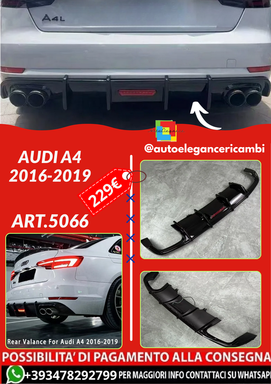 ART.5066  DIFFUSORI Audi A4 2016-2019
