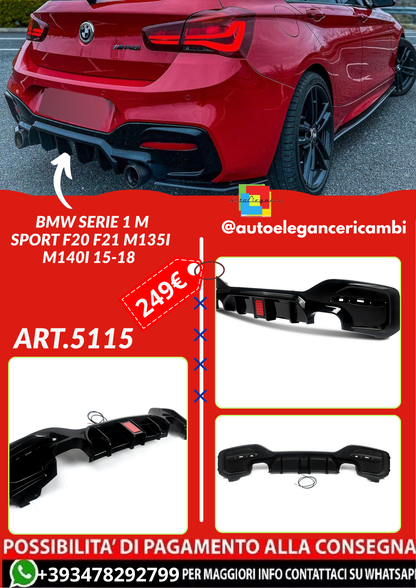 ART.5115  DIFFUSORI  BMW Serie 1 M Sport F20 F21 M135i M140i 15-18