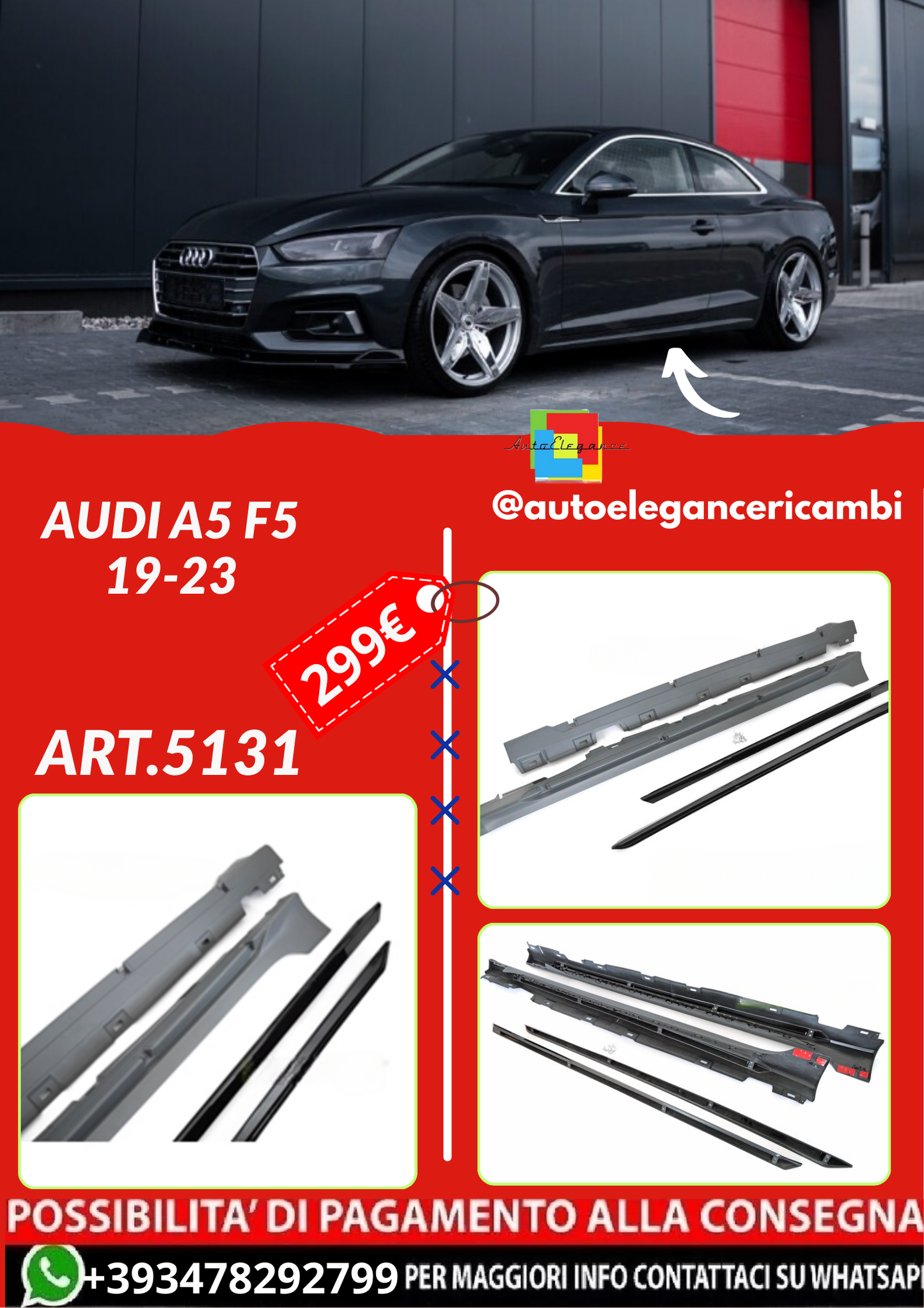 ART.5131 MINIGONNE AUDI A5 F5 19-23