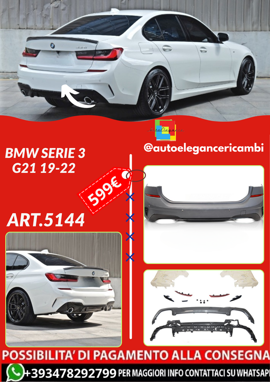 ART.5144   PARAURTI POSTERIORI BMW SERIE 3 G21 19-22