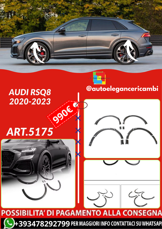 ART.5175 COPERTURA PARAFANGHI  Audi RSQ8 2020-2023