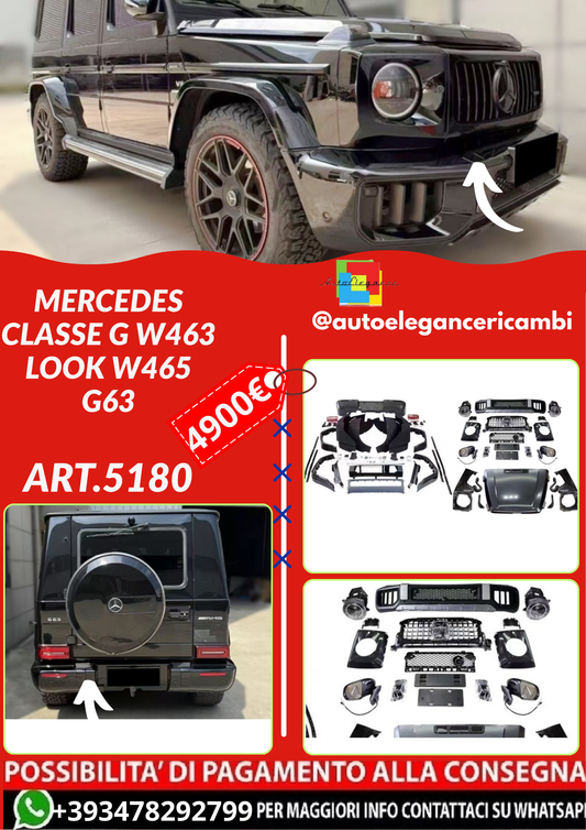 ART.5180  BODYKIT MERCEDES  CLASSE G W463 Look W465 G63