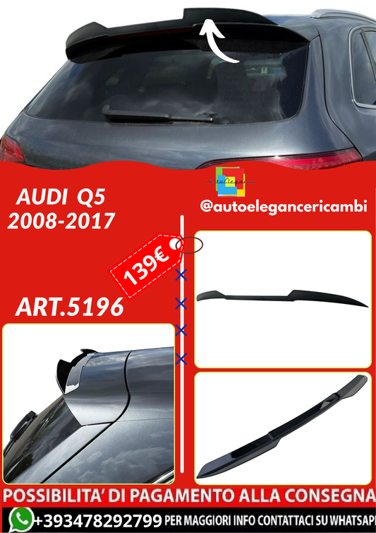 ART.5196 SPOILER AUDI  Q5 2008-2017