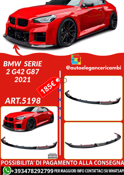 ART.5198  SPLITTER BMW  SERIE  2 G42 G87 2021
